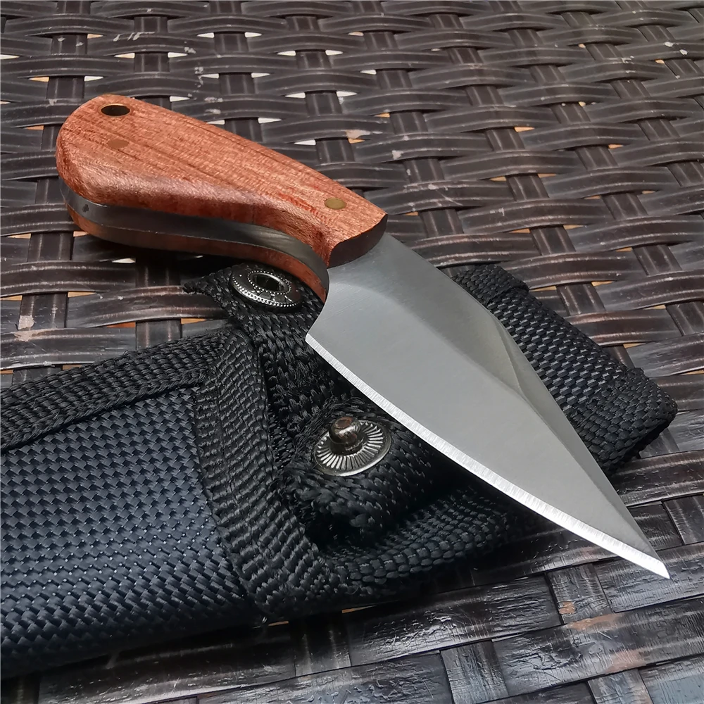 Нож с фиксированным лезвием высокопрочный нож для ухода за ребенком короткий