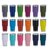 30oz thermal mug beer cup stainless steel thermos for car tea coffee water bottle vacuum insulated leakproof multicolor with lid