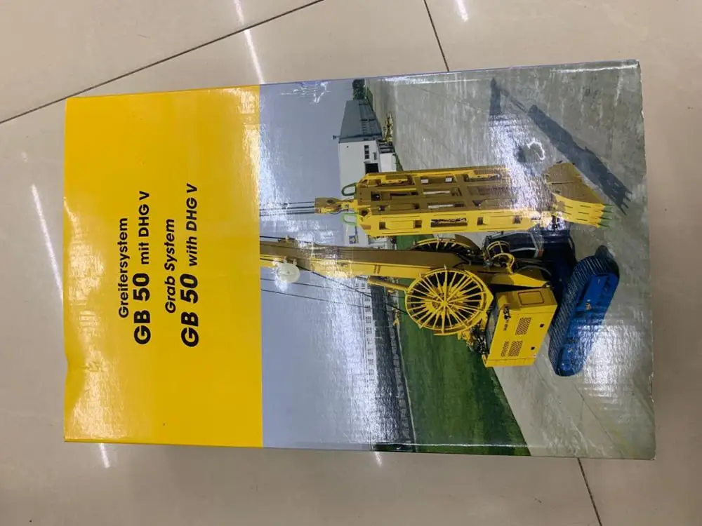Bauer Greifersystem GB 50 с DHG V буровой установкой Bymo 1/50 масштабная литая модель