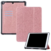tablet cover for apple ipad air 2 ipad 6 a1566 a1567 smart stand three fold leather coque for ipad air2 air 6th generation case