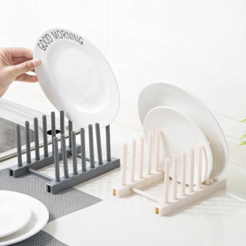 

Cooking Dish Rack Pan Cover Stand Kitchen Organizer Pot Lid Stainless Steel Spoon Cutlery Holder Shelf Accessories Storage Rack