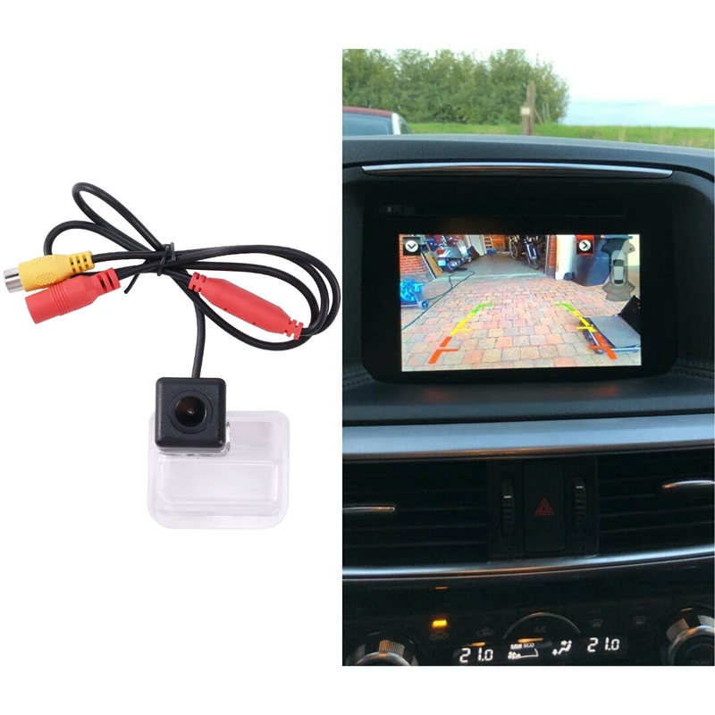 Автомобильная камера заднего вида резервная для Mazda CX 5 CX5 2015 2016 2017 2018 совместим с