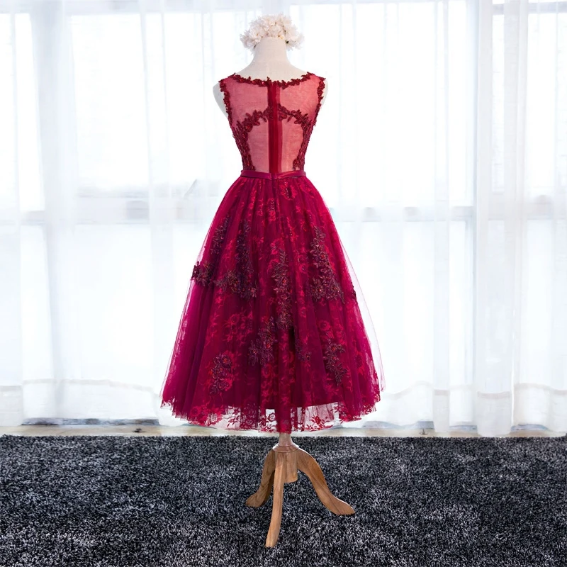 Новый SSYFashion красное кружевное платье с цветами и бусинами без рукавов длинное