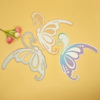 new big butterfly silhouette butterfly metal cutting dies photo album cardboard diy gift card decoration embossed crafts