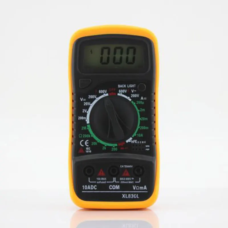 ANENG XL830L ЖК мультиметр цифровой профессиональный Электрический вольтметр