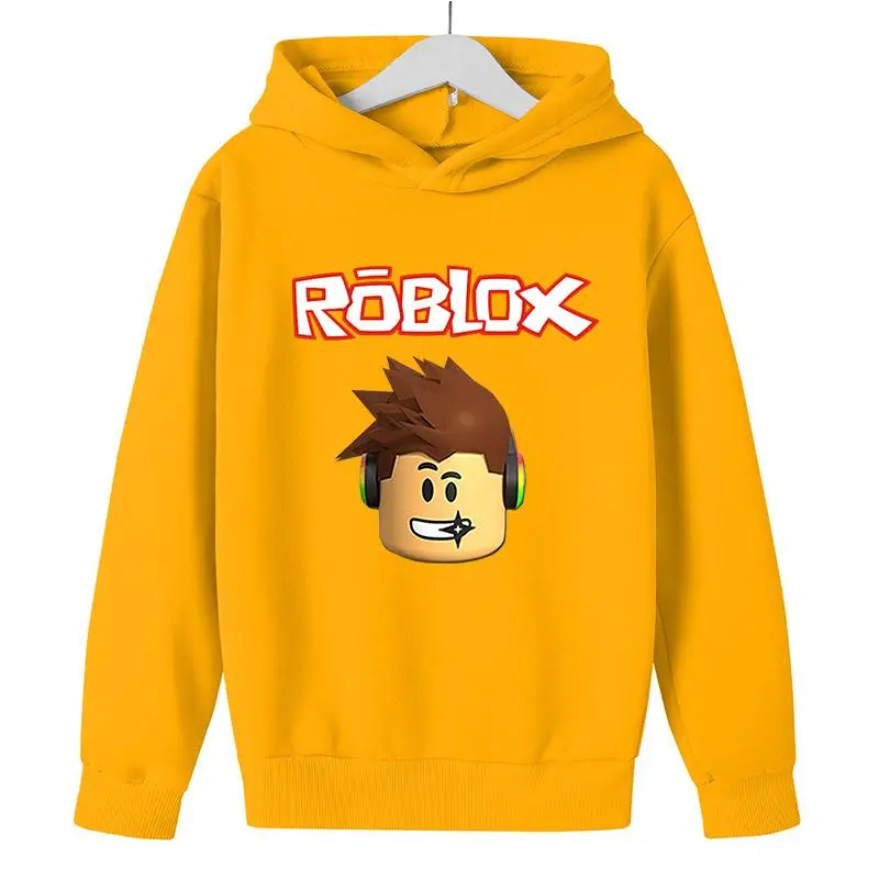 

Children Hoodie Robloxing Girls Jogging Boys Cartoon Sweatshirt Top Children's Kids Clothes Gamenew4t-14t Cheeky