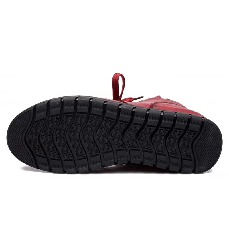 Женские зимние ботинки из натуральной кожи на меху | Обувь