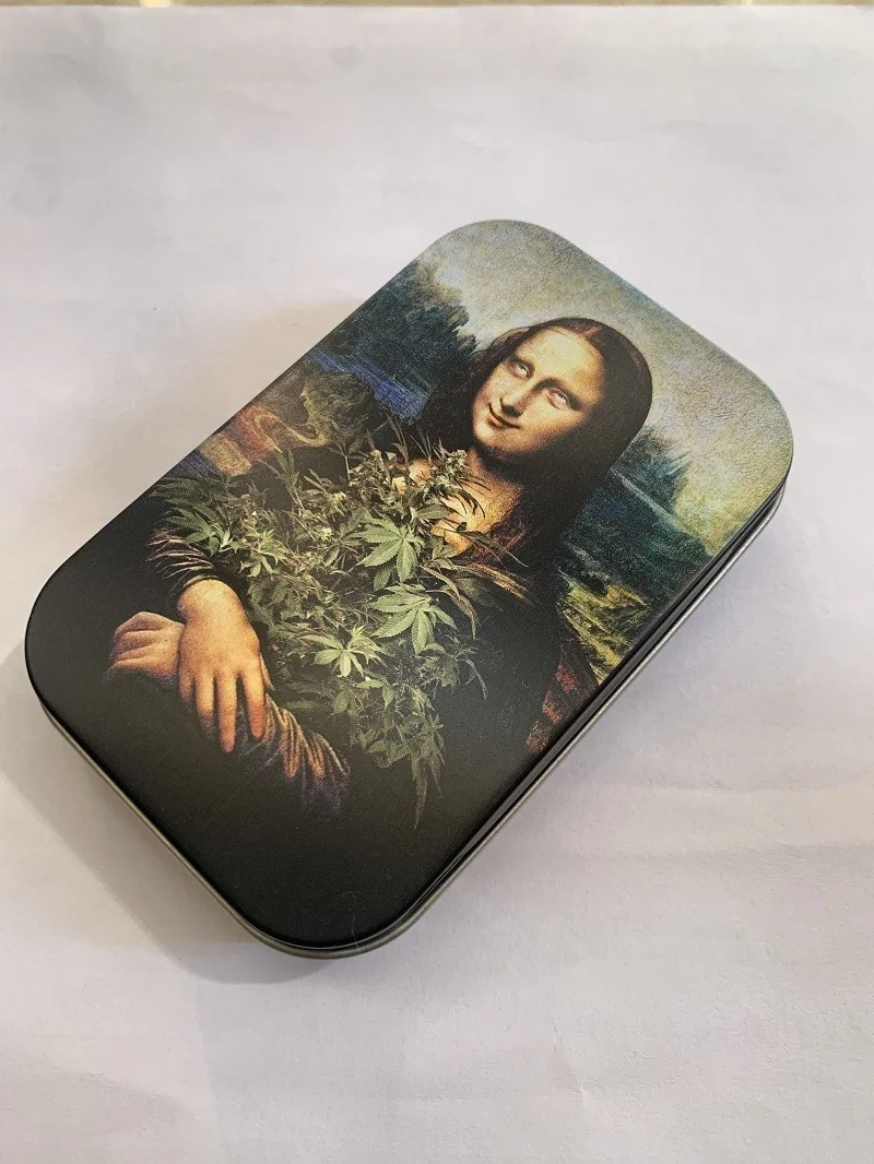 Металлический чехол для сигарет портативный влагонепроницаемый контейнер