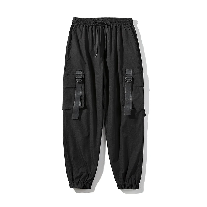

Streetwear Men's Multi Pockets Cargo Harem Pants Hip Hop Casual Male Track Pants Joggers Trousers Fashion Harajuku Men Pants