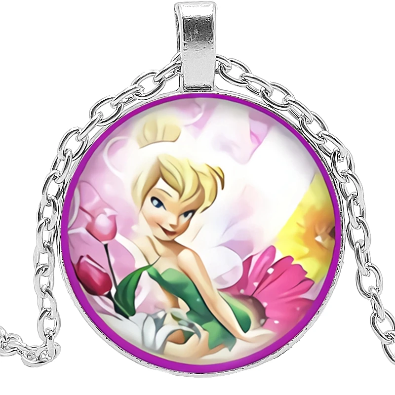 Новинка 2020 ожерелье эльфа для девочек стеклянный выпуклый милый детский кулон