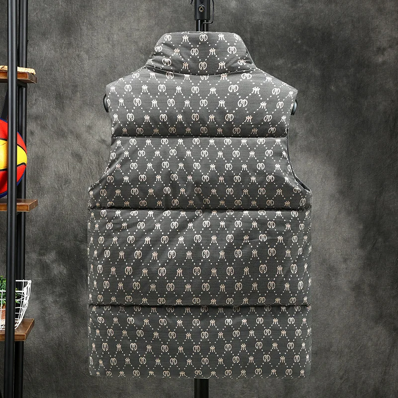 2021 Hot-selling New Men's Winter Vest Warm Hooded Vest Men Casual Waistcoat Sleeveless Jackets Men Thicken Parkas Dropshipping
