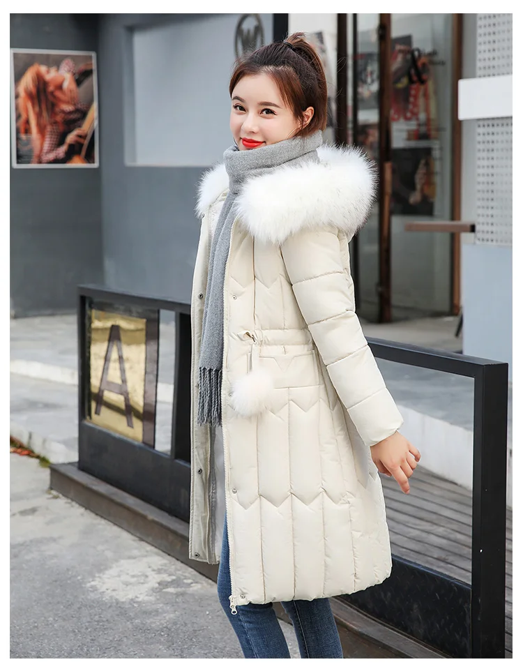 

Fashion Parkas for Women 9 Colors Kawaii Wadded Jackets Warm Outwear Slim Thick Hooded Women Coats and Jackets Winter 2021