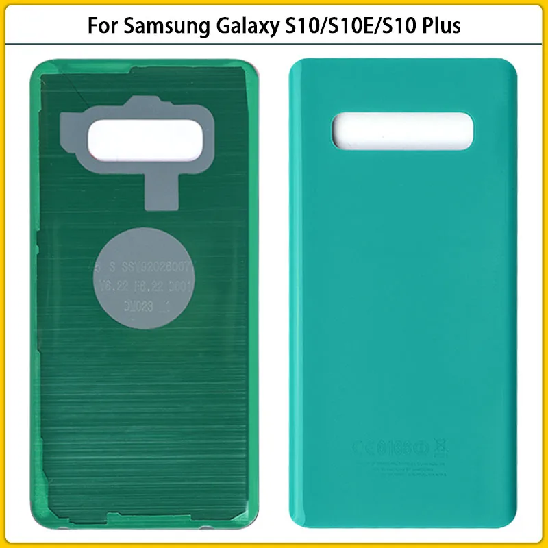 10 шт. новый задний корпус S10 для Samsung Galaxy S10/S10E/S10 Plus G973 G975 Стеклянная Крышка
