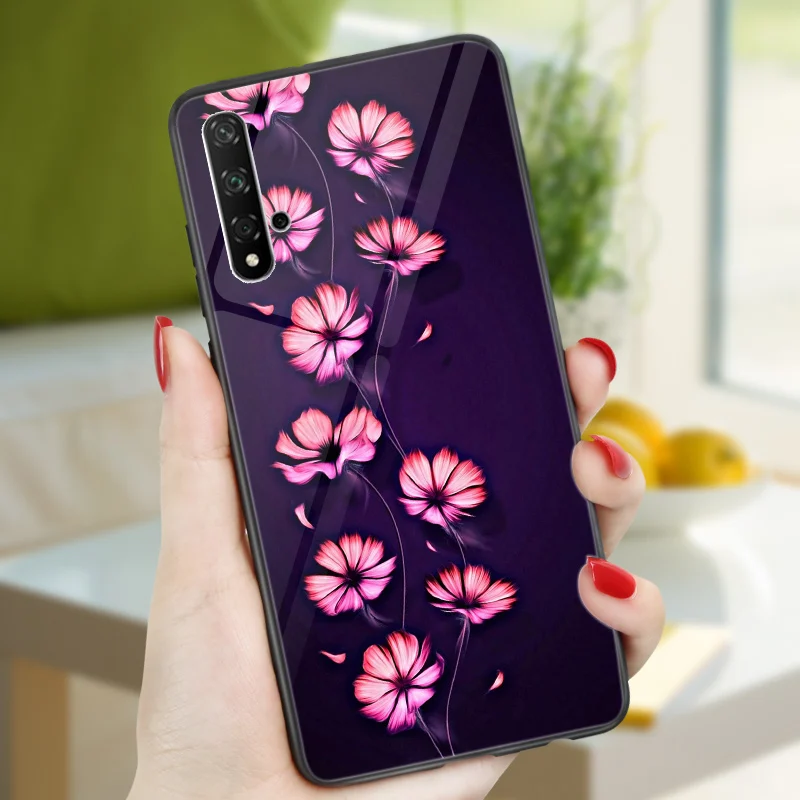 Чехол для телефона Huawei Y9 Prime 2019 Y6 Y7 Y5 Lite 2018 черный чехол Honor 7S 7C 7A PRO жесткий из