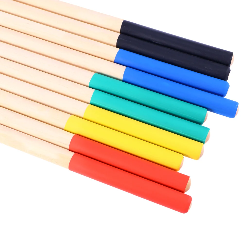 

5 Pairs of 7A Maple Drum Sticks Drum Accessories Multi Color for Kids Children