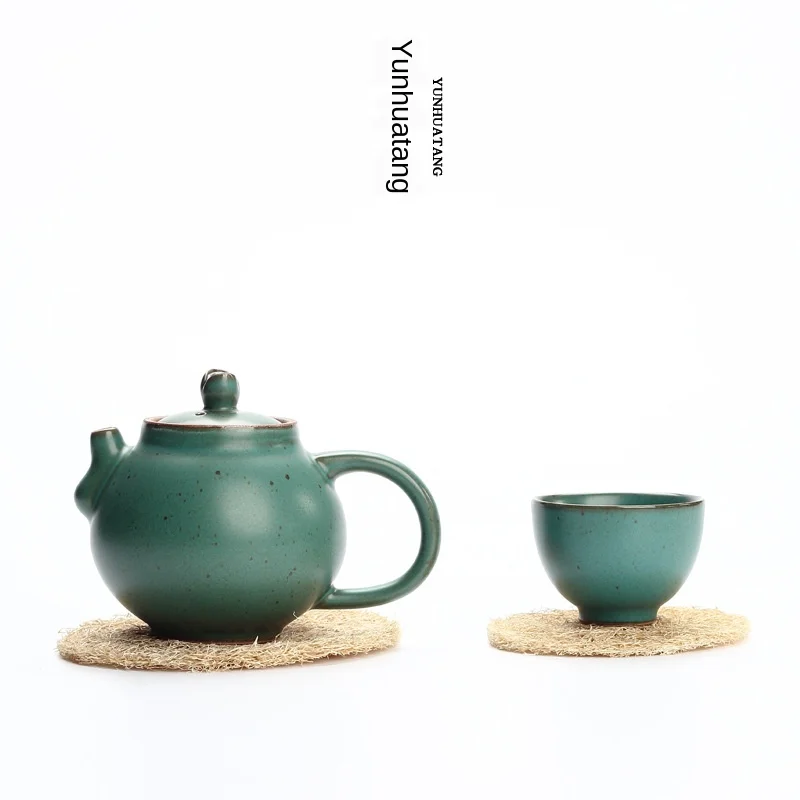 Губка из натуральной люфы ручной работы в японском стиле коврик для горшка