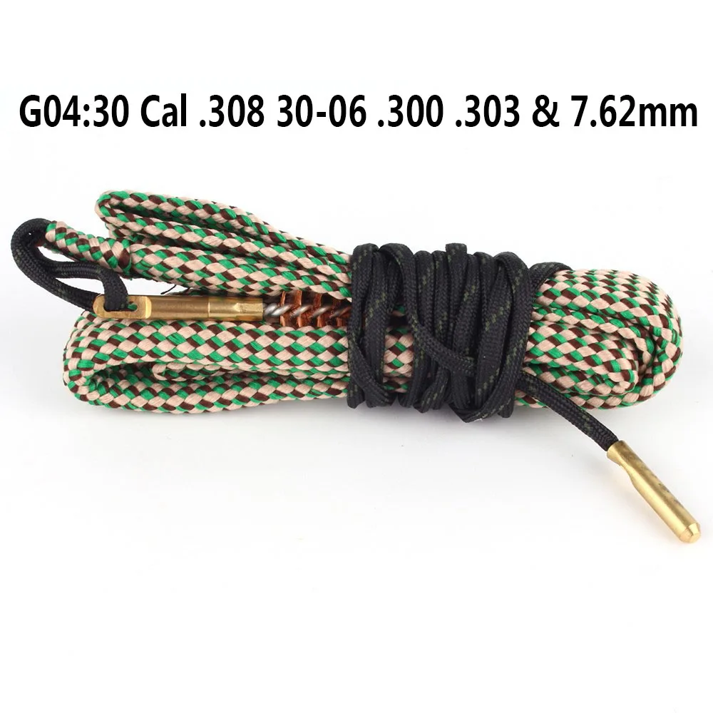 Тактический пистолет чистящий шнур набор чистящая бочка щетка G02:.22 Cal.223 Cal & 5 56 мм