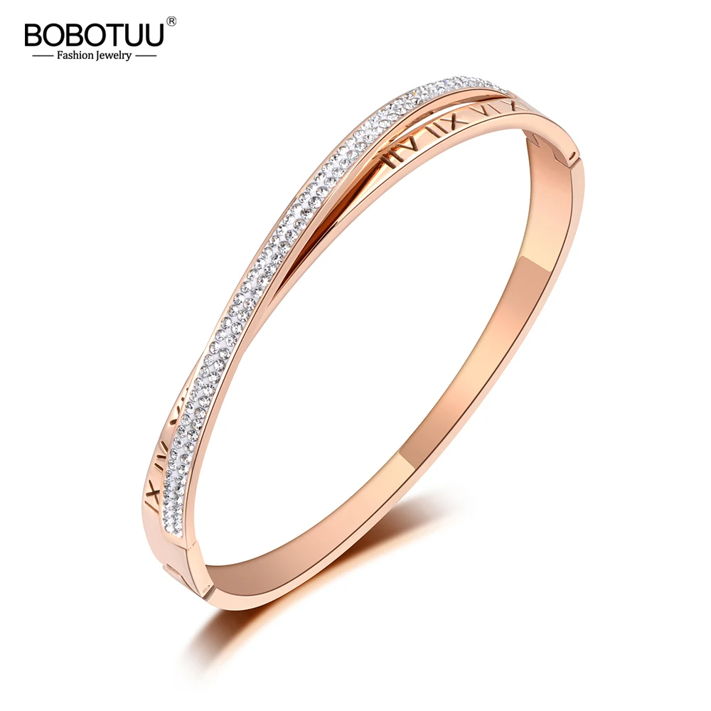 Lokaer римские цифры дизайн мозаичные стразы браслеты и браслет ювелирные изделия