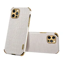 Luxury Leather Phone Case For iPhone 13 Pro Max 13Pro 12 11 13 Crocodile Cover Case For iPhone 13 Pro 12 7 8 Plus XS Max Case
