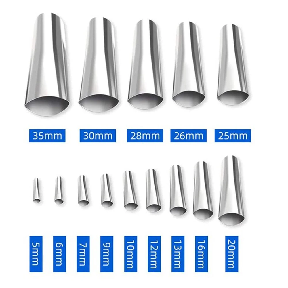 

19 in 1 Stainless Steel Caulk Finisher Nozzle Applicator Set Silicone Sealant Finishing Tools Kit for Kitchen Bathroom