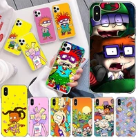 chuckie finster cynthia muneca angelica pickles phone case for iphone 13 12 11 pro mini xs max 8 7 plus x se xr silicone soft