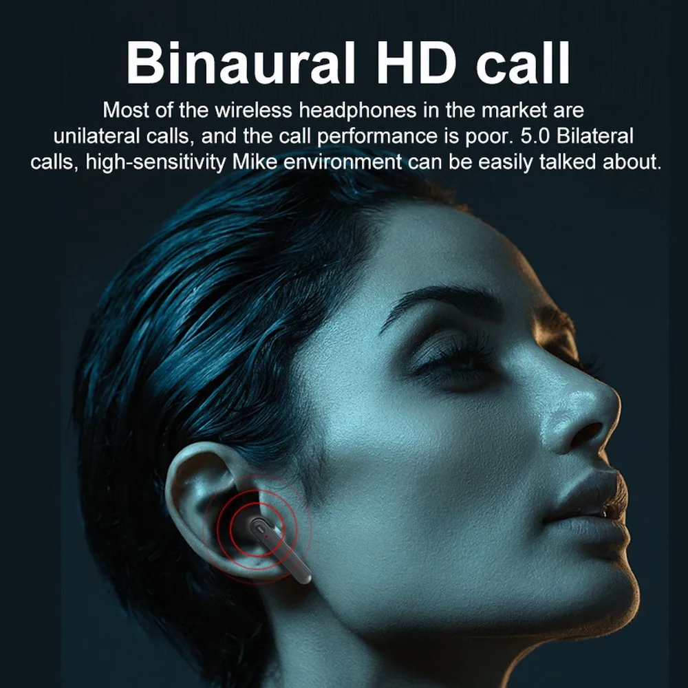 A10 TWS True беспроводные наушники Bluetooth V5.0 6D объемная Спортивная гарнитура 2600 мАч