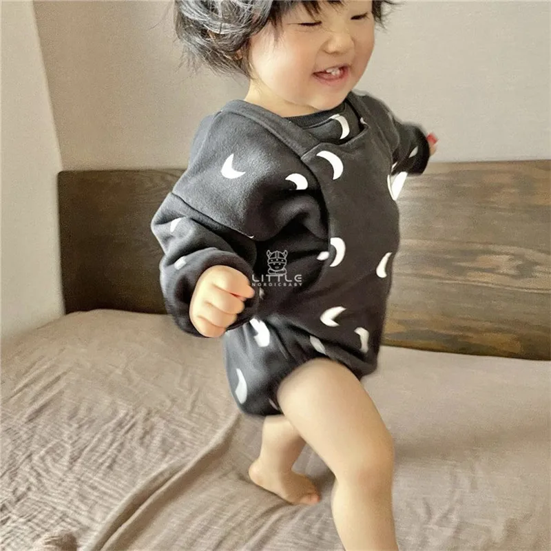 2022 Kids Boys Girls Sweater Autumn Winter Lovely Sweatshirt Cute Brand Children Tops Quality Cotton Toddler Long Sleeve Clothes