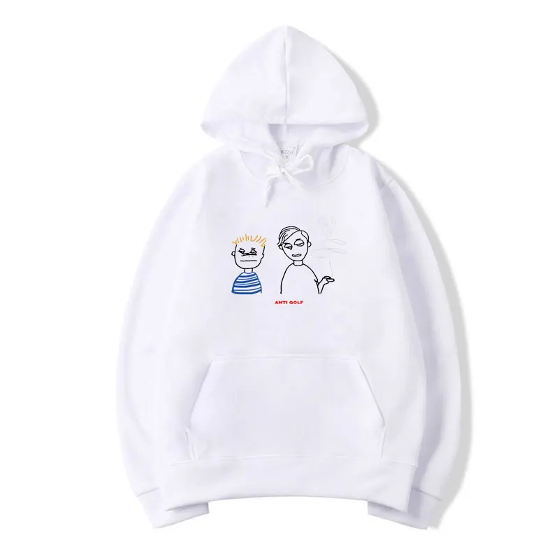 

Personality Golf Wang Tyler The Creator Rapper Hip Hop Music Black Hoodie Cotton Men Hoodies New Oversized Sweatshirt Pullover