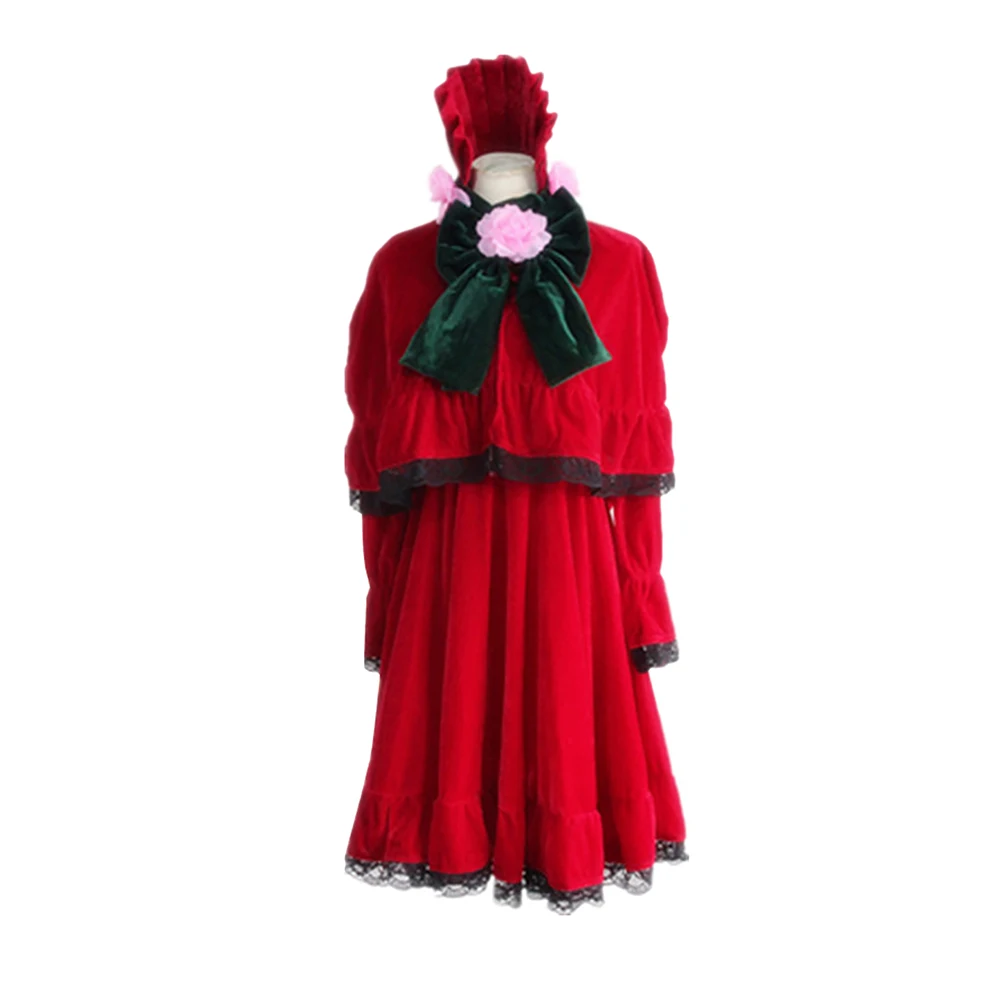 

Brdwn Rozen Maiden Womens Reiner Rubin Lolita Dress Cosplay Costumes