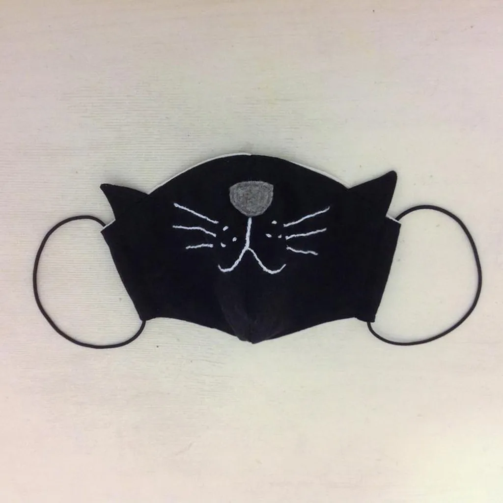 

Children's cute animal animation elk printing mask disposable high quality reusable protective comfortable thermal mask