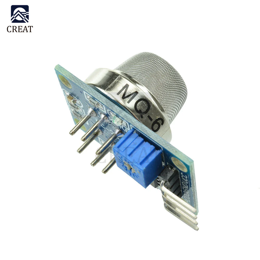 MQ-6 сжиженный нефтяной газ изобутановый пропановый датчик модуль Diy Kit Electronic