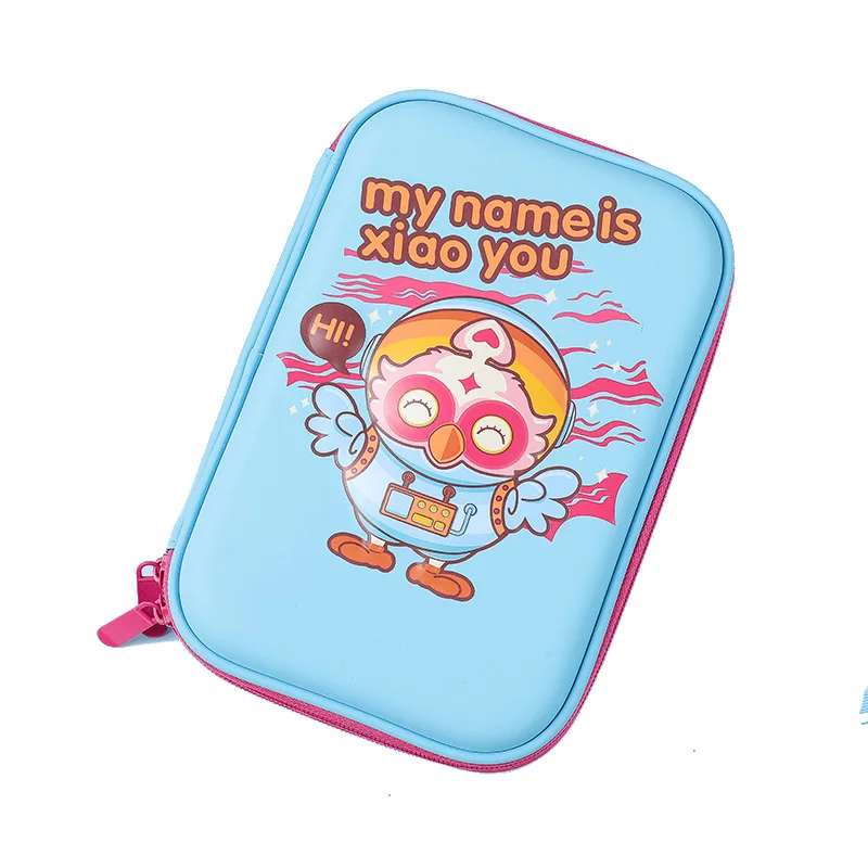 Кавайный школьный чехол-карандаш 3D Пенал Сумка с милой лисой для девочек и