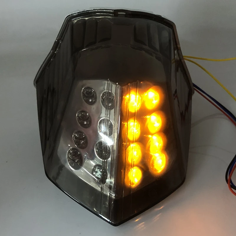

Motorcycle LED Tail Lights Brake Rear Turn Signals Integrated Light for YAMAHA XJ6 FZ6 Diversion 600 2009 - 2014