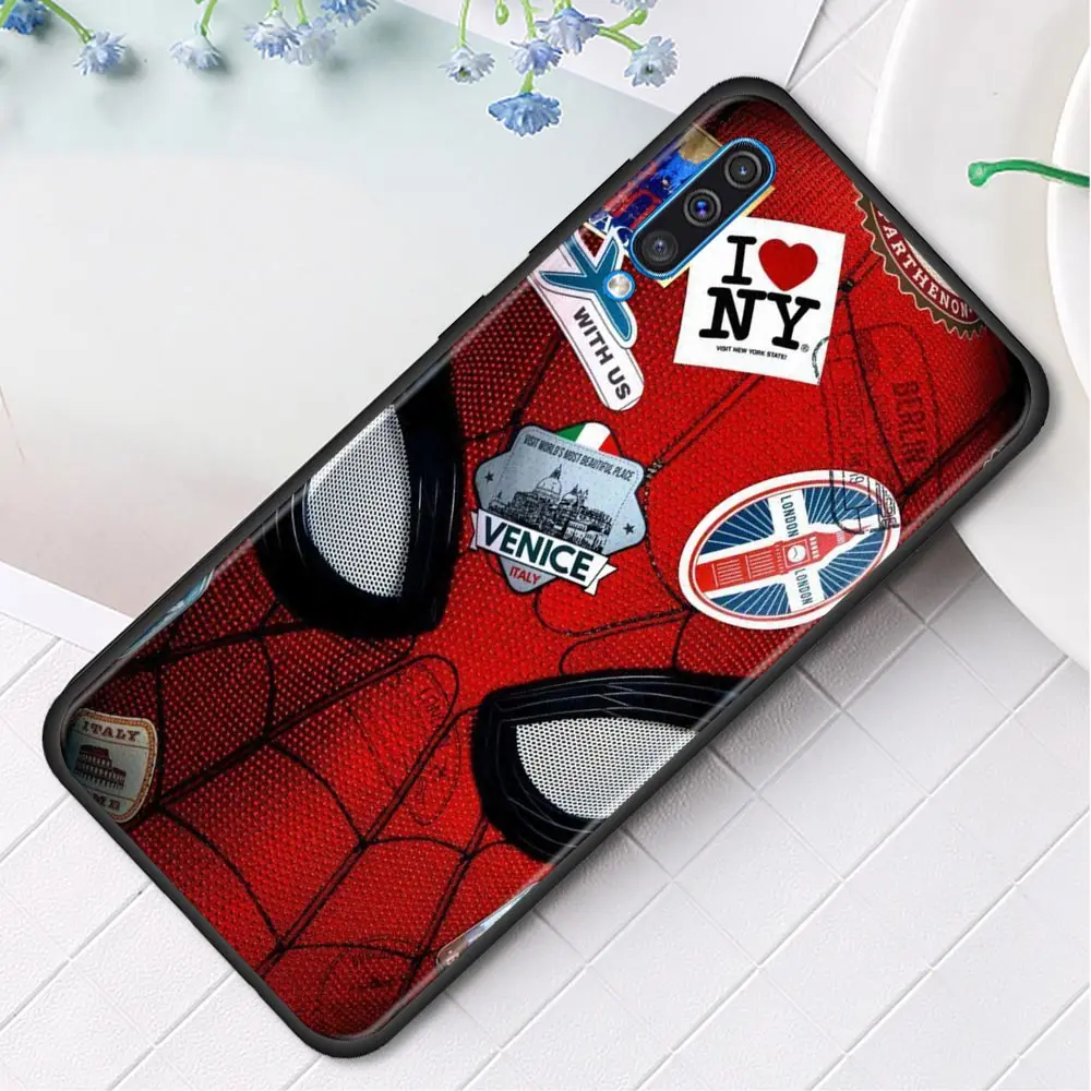 Marvel Spider Man Case For Samsung Galaxy A50 A70 A90 A80 A70s A60 A50s A40 A30 A30s A20 A20s A20e A10 A10s A10e Phone Shell images - 6