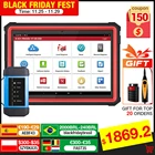 Диагностические инструменты LAUNCH X431 PRO3S + HDIII, obd2 сканер кодов для автомобилей и грузовиков, 12 В24 В