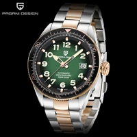 pagani design japan nh35 movement mens watch luxury brand mens sports army mechanical wristwatch stainless steel waterproof men