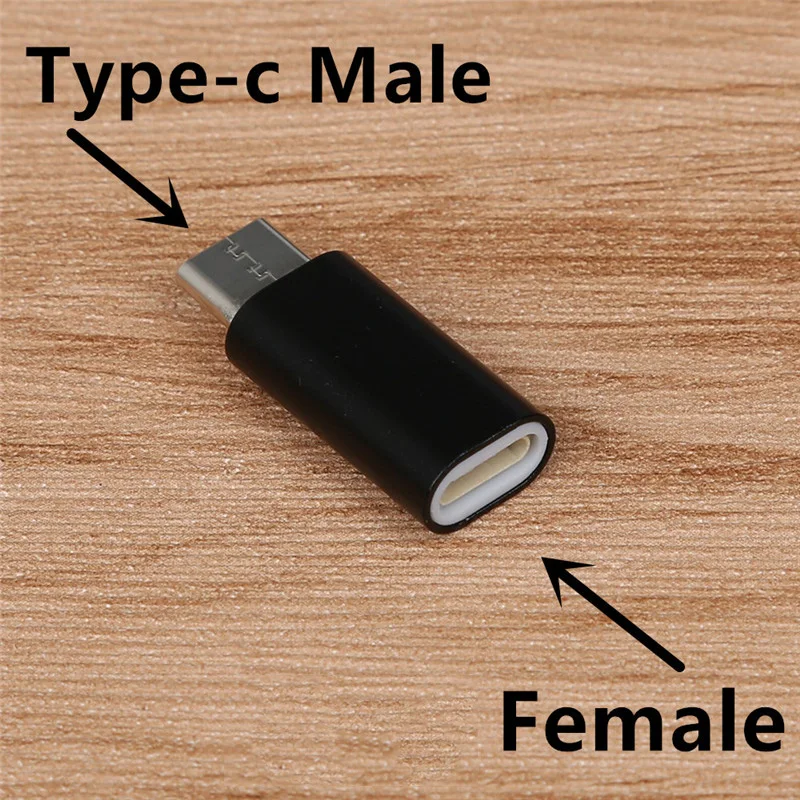 Type-c Male to 8 Pin Female USB Cable Converter Charging Type c Connector Adapter for Xiaomi mi6 mi5 Huawei P9 P10 Letv 2 | Мобильные