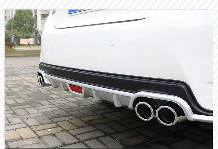 Задний спойлер для Toyota corolla протектор диффузора заднего бампера