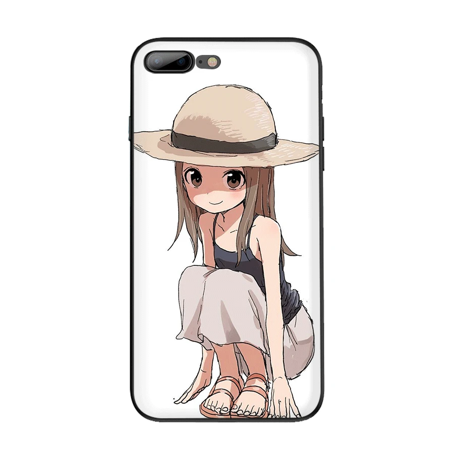 B5 Чехол для мобильного телефона tpu для iPhone 11 Pro XR X XS Max iPhone 7 8 6 6s Plus 5 5S SE чехол Karakai Jozu no Takagi-san - Цвет: B5