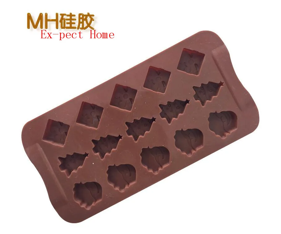 Dhl 500 шт. высококачественные силиконовые формы для торта снеговик Рождественская