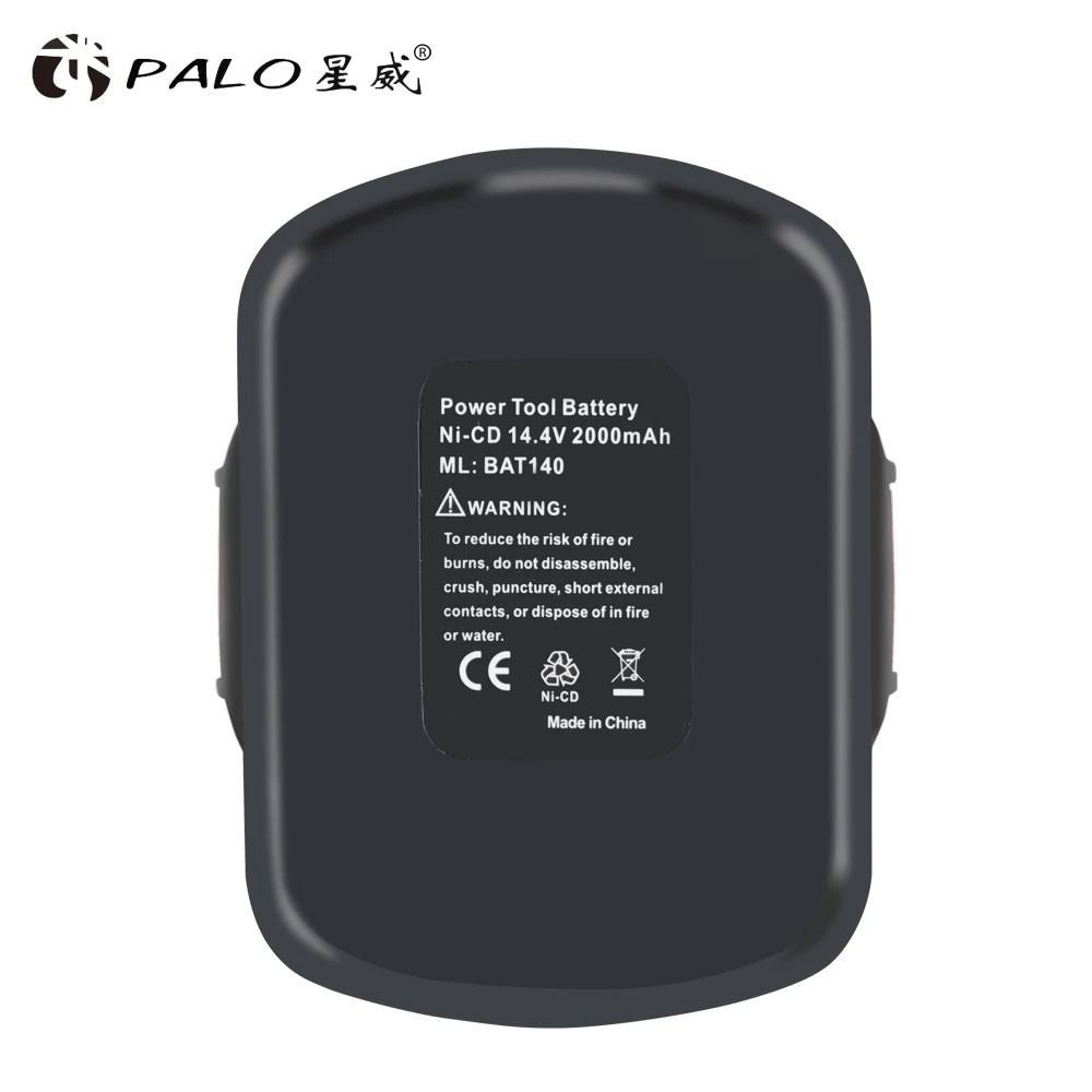Для Bosch PALO BAT038 14,4 V 2000mAh Аккумуляторный блок питания отвертка батарея Замена для 15614 1661 1661K