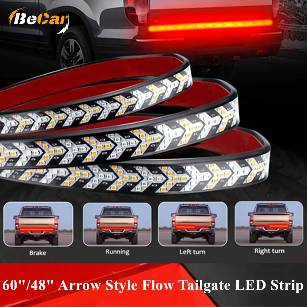 Световая полоса для грузовика водонепроницаемая светодиодная лента 60/48 дюймов