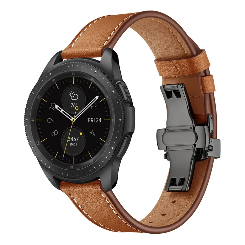 Ремешок для наручных часов samsung galaxy watch active 2 браслет из натуральной кожи 44 мм 40 20