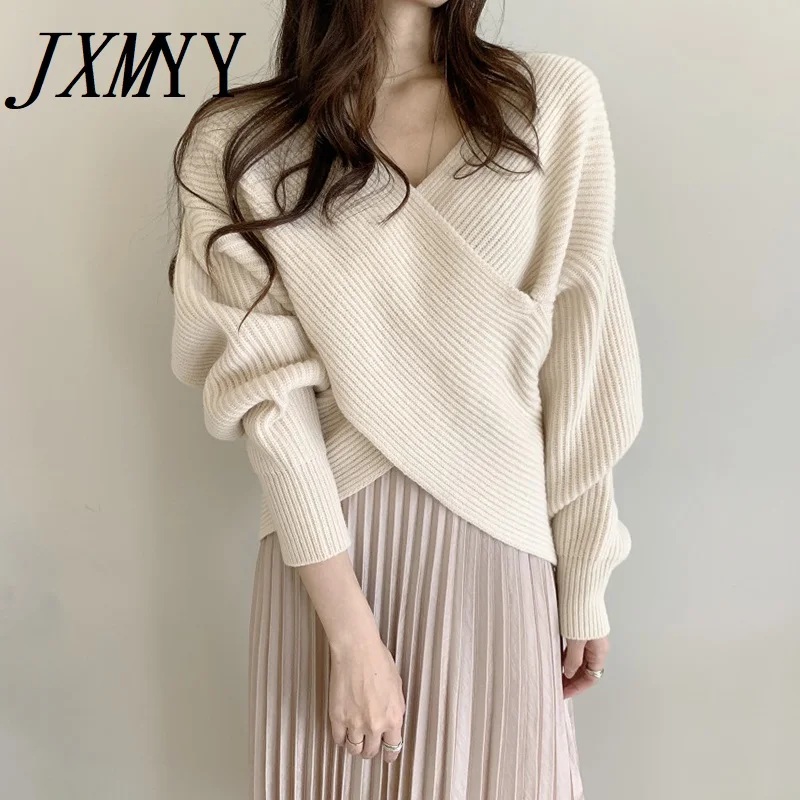 Осень 2022 Женская одежда женский свитер пуловер женские вязаные свитера