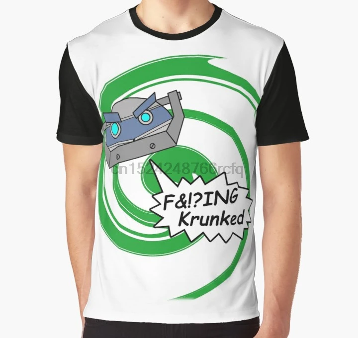 По всему принту 3D Футболка мужская забавная футболка Cryaotic! Полная печать большой