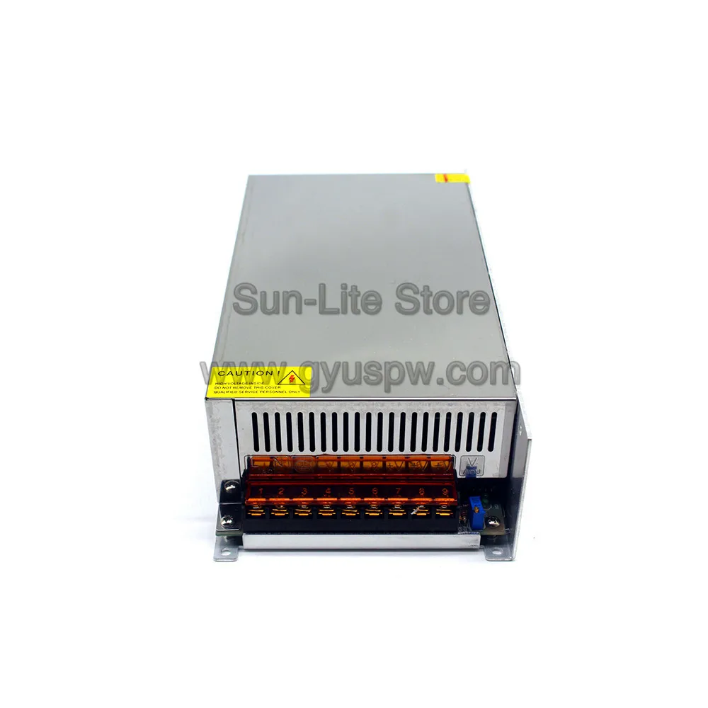 Одиночный выходной источник питания 48V 15A 720W Переключатель Драйвер светильник