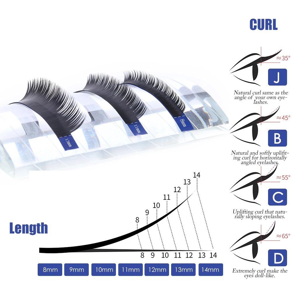 SIRONINA 10 коробок/Лот искусственная норка наращивание ресниц индивидуальные