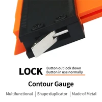 lock wider contour gauge profile tool alloy edge shaping wood measure ruler laminate tiles meethulp woodworking gauge