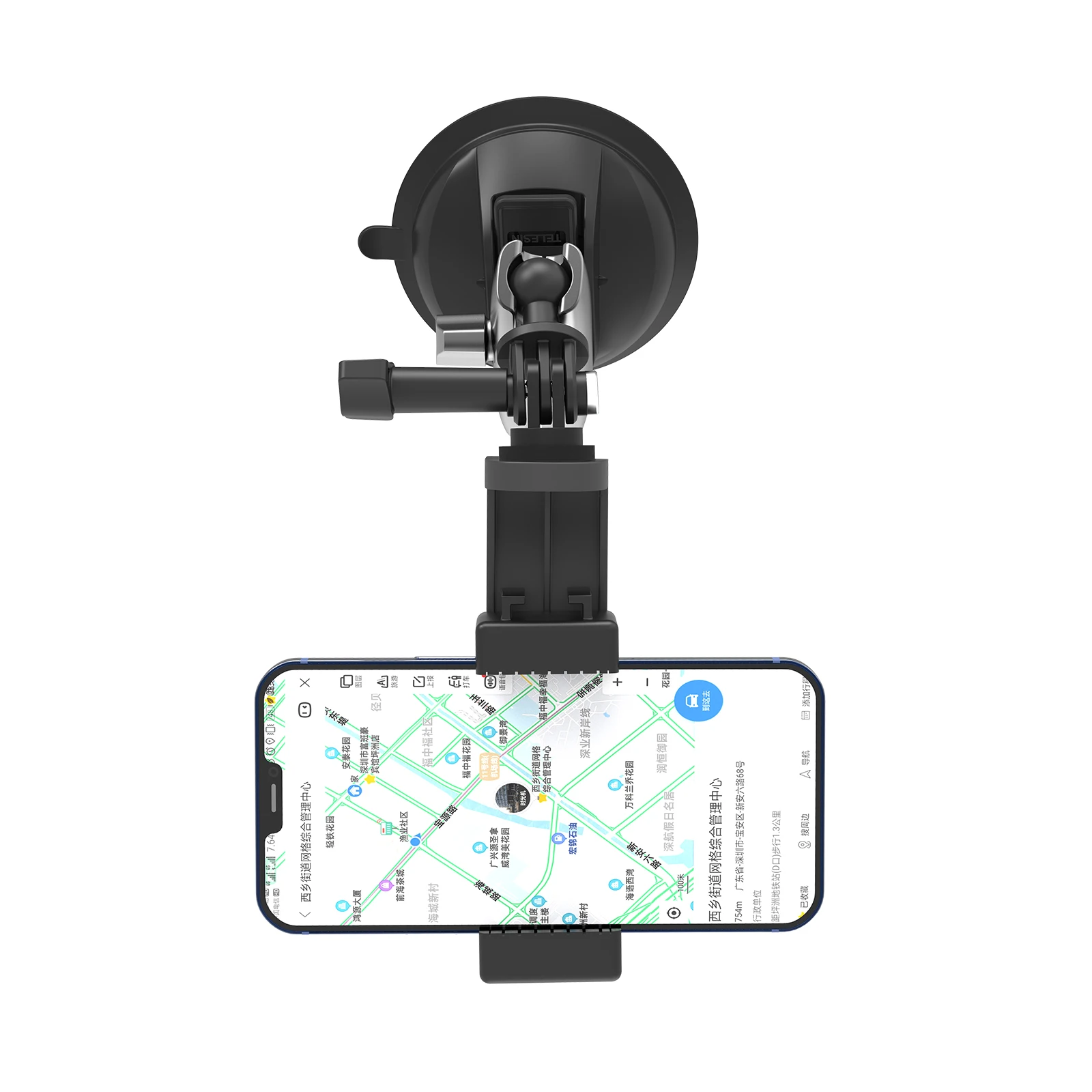 

Автомобильный кронштейн для экшн-камеры Gopro, спортивное крепление на присоске, автомобильный держатель для записей, подставка, кронштейн дл...