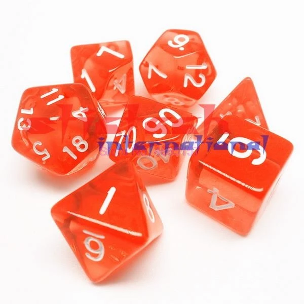Через dhl или ems 100 комплекты MTG ролевые D & DND поли кости Настольная игра Набор из 7